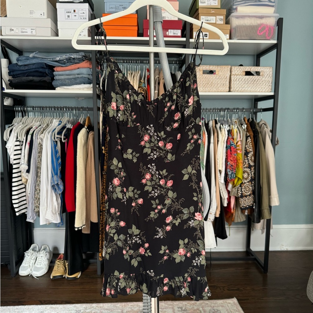 Reformation Floral Mini Dress